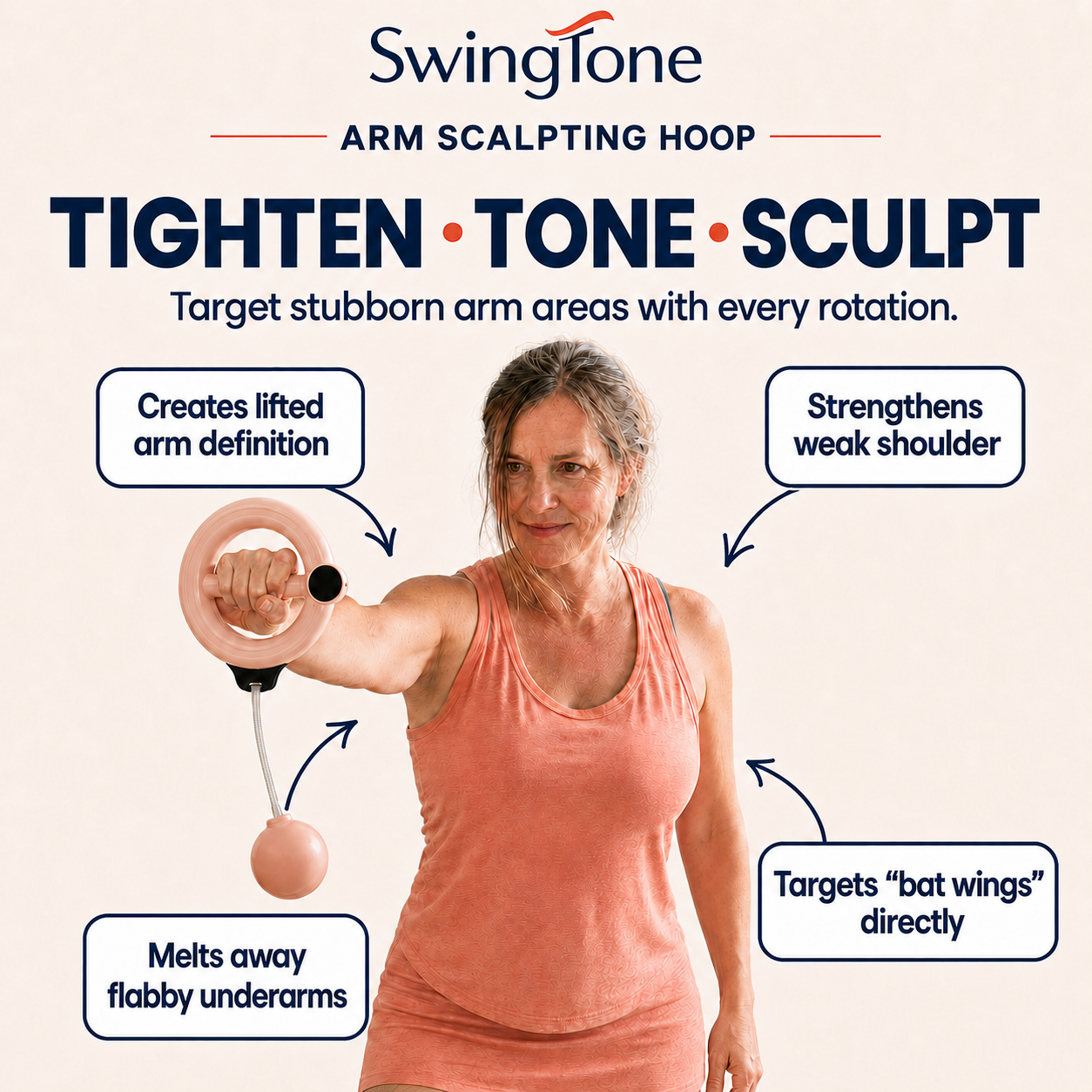SwingTone™ Arm Sculpting Hoop